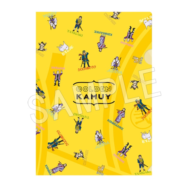 予約】ゴールデンカムイ キャラパターンA4クリアファイルA(杉元