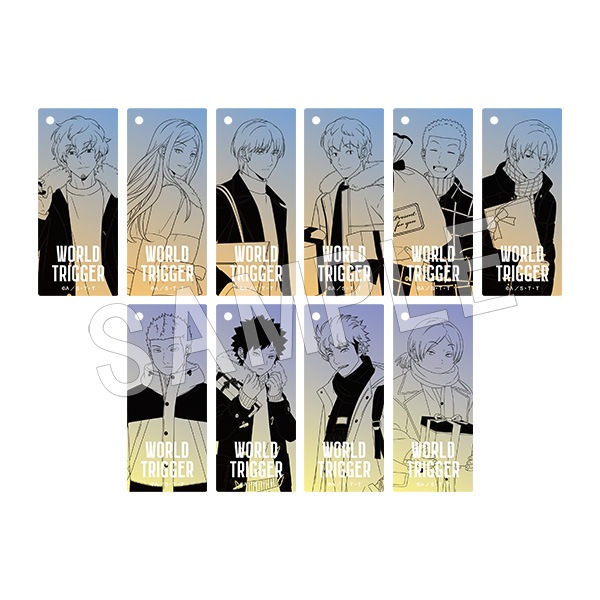 ワールドたトリガー破格アクリルキーホルダーセット1点のみ TDCZTWOC