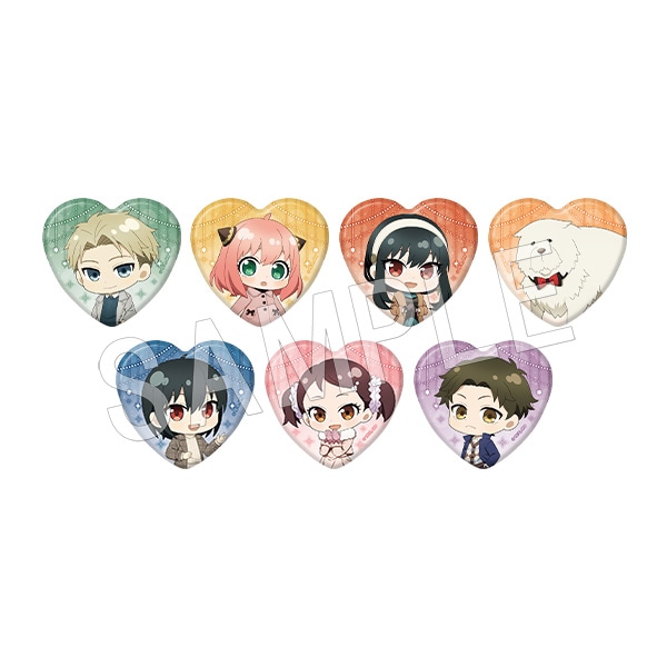 スパイファミリー SPY×FAMILY ジャンプフェスタ 2022 缶バッジ② SPY×FAMILY』より”冬のおでかけ”をイメージした新規描き下ろし