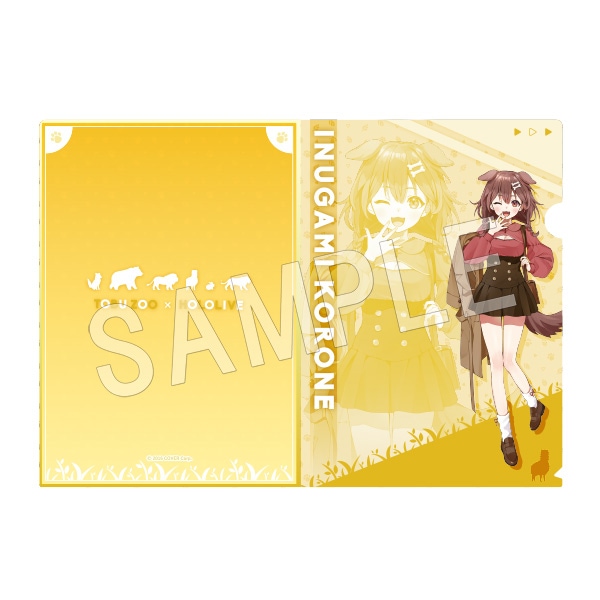 ホロライブ 戌神ころね アクスタ クリアファイル ホロライブ 戌神ころね アクスタ クリアファイル 戌神ころね