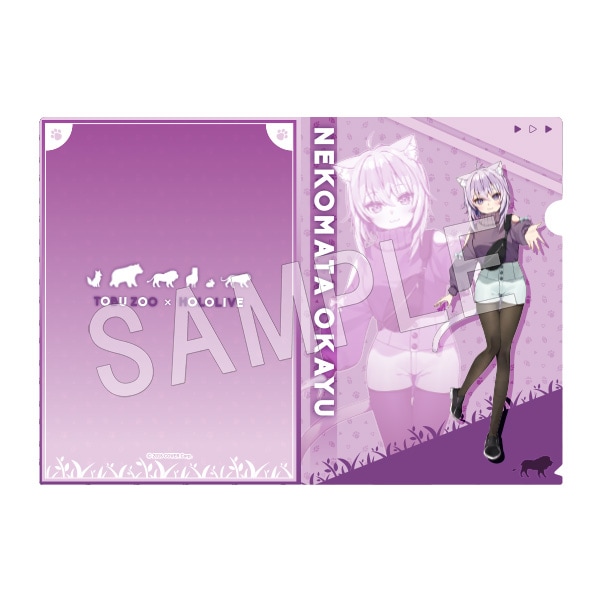 予約】ホロライブ 東武動物公園 クリアファイル 猫又おかゆ | は行