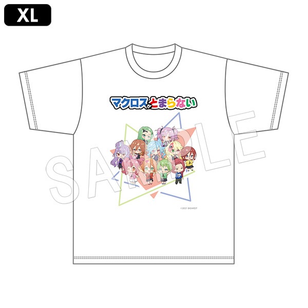 【これ以降価格変更無し】マクロス　マクロスがとまらないTシャツ 予約】マクロスがとまらない Tシャツ(ホワイト/XL) | マクロスがとまら