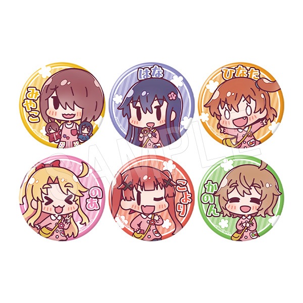 私に天使が舞い降りた！バースデー プリロール ハート缶バッジ 白咲花 私に天使が舞い降りた！バースデー プリロール ハート缶バッジ