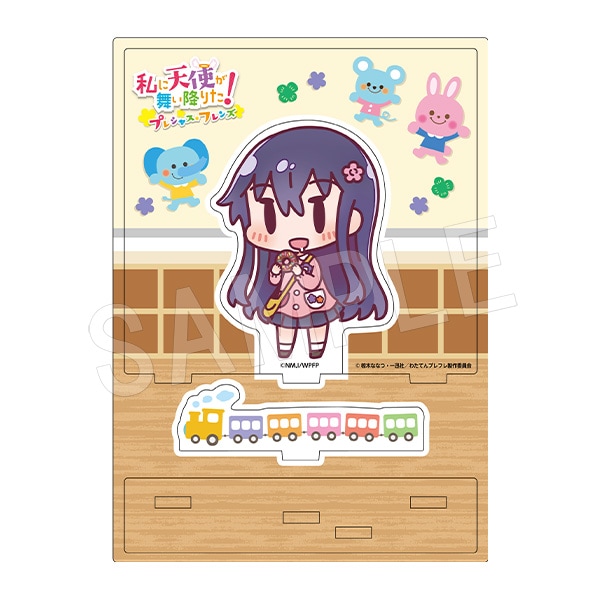 私に天使が舞い降りた！バースデー プリロール ハート缶バッジ 白咲花 一般予約】私に天使が舞い降りた！プレシャス・フレンズ アクリル