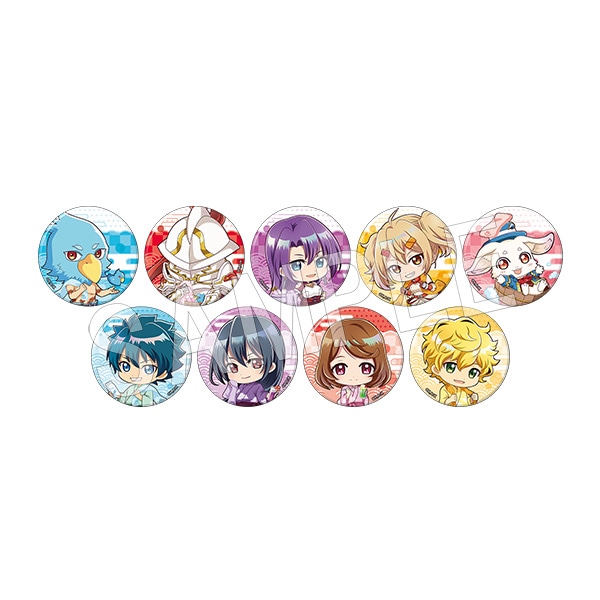 予約】シャングリラフロンティア トレーディング缶バッジ 極楽湯