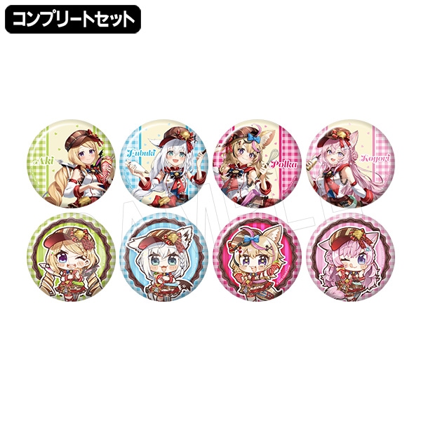 蒼風なな（キュアウインク） マリオンクレープ 缶バッジ 35点セット 蒼風なな キュアウィンク アイドルプリキュア 缶バッジ マリオン