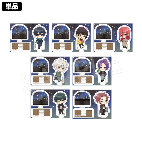 アリナミン×ブルーロックキャンペーン　アクリルスタンド　当選品　全種6点セット アリナミン ブルーロック 当選品 アクリルスタンド メモ帳付き