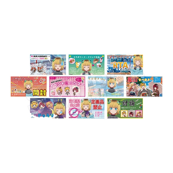 二次予約】【推しの子】 トレーディングサムネイル風クリアカード(pcs