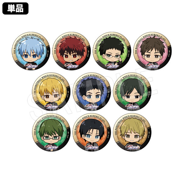 黒子のバスケコレクション 缶バッジ木吉鉄平 一般予約】黒子のバスケ