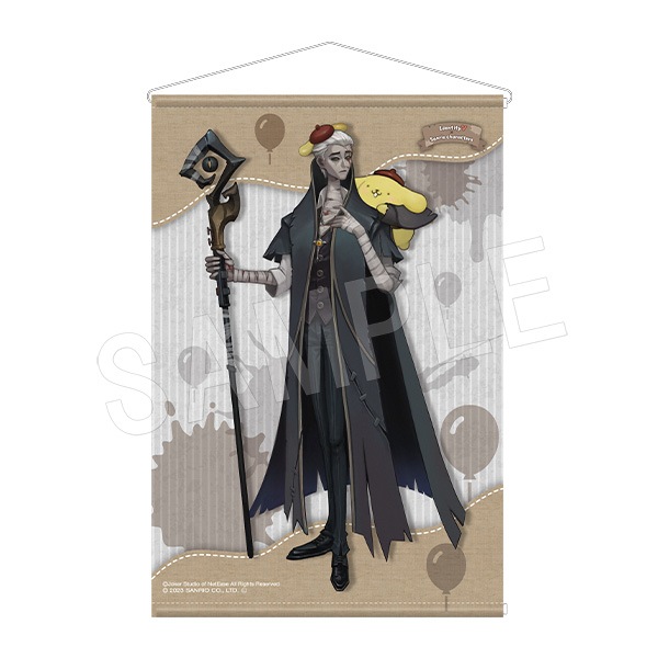 第五人格 隠者 サンリオ 予約】第五人格×サンリオキャラクターズ B2タペストリー 隠者