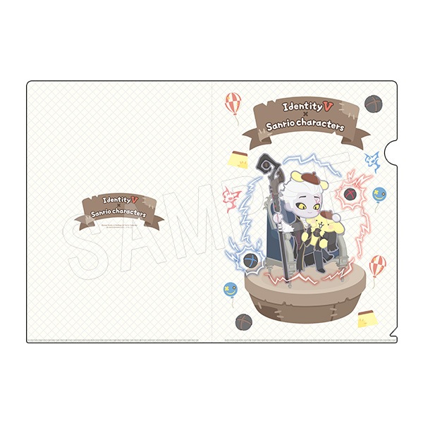 IdentityV 第五人格 隠者 クリアファイル 予約】第五人格×サンリオキャラクターズ クリアファイル 隠者