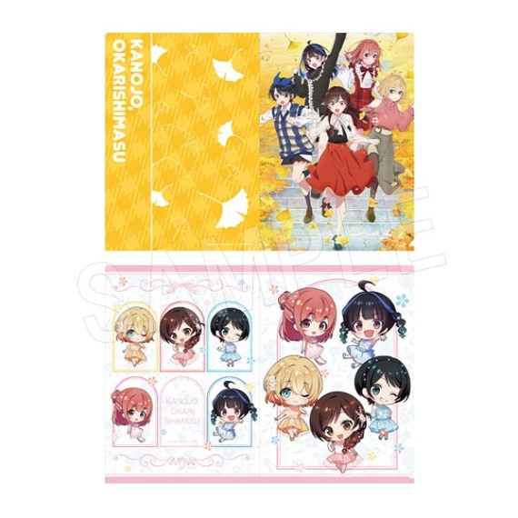 かのかり 部屋着ver クリアファイル 4種セット かのかり 部屋着ver クリアファイル 4種セット