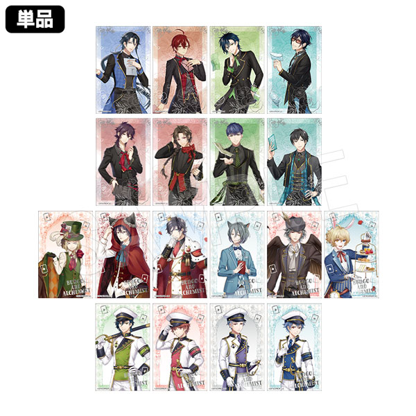 文豪とアルケミスト 文アル 箔押しプラブロマイド box ブロマイド 一般予約】文豪とアルケミスト 箔押しプラブロマイド vol.4(pcs