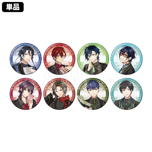 一般予約】文豪とアルケミスト トレーディングマット缶バッジ『letter