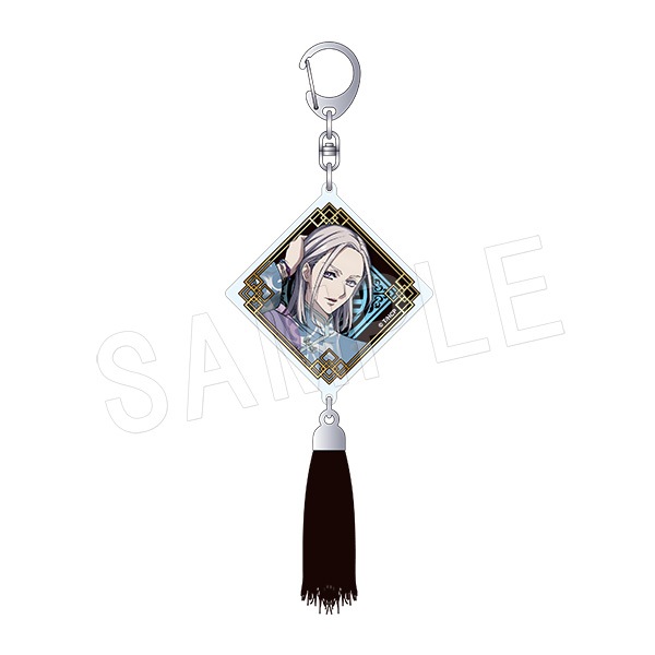 貴重 福本 ALL STARS びんきゃらホルダー 3個セット HUNDRED LINE -最終防衛学園- 公式デフォルメ アクリル