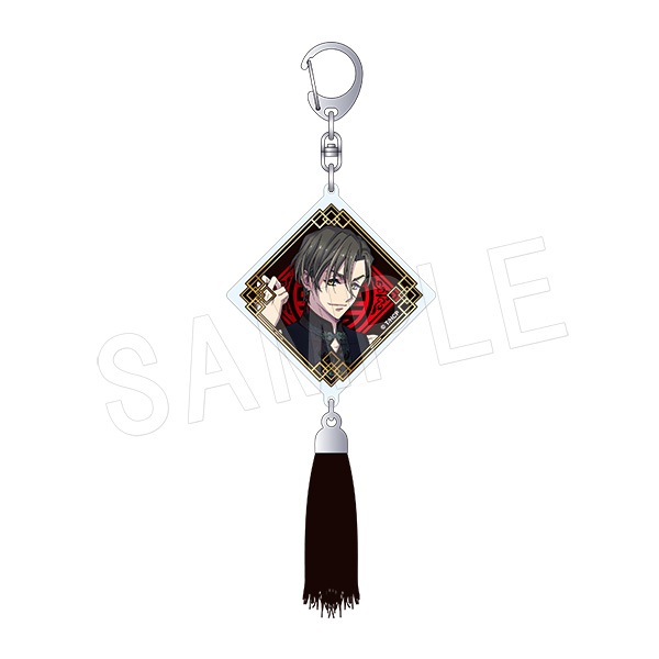一般予約】HIGH CARD タッセル付きアクリルキーホルダー 中華服ver