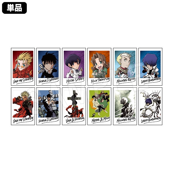 TRIGUN トライガン　トレカ　 ヴァッシュ　カード 一般予約】トライガン・マキシマム トレーディングポラショット