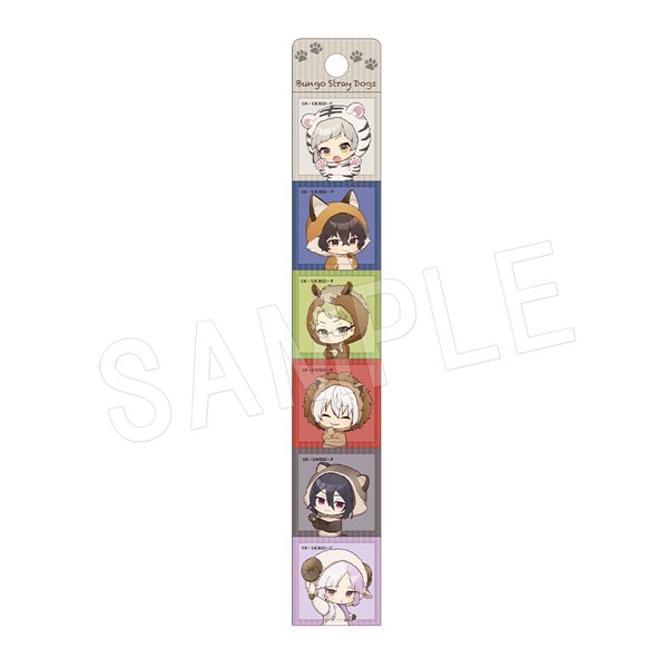 一般予約】文豪ストレイドッグス 切り取りマグネット 東武動物公園ver