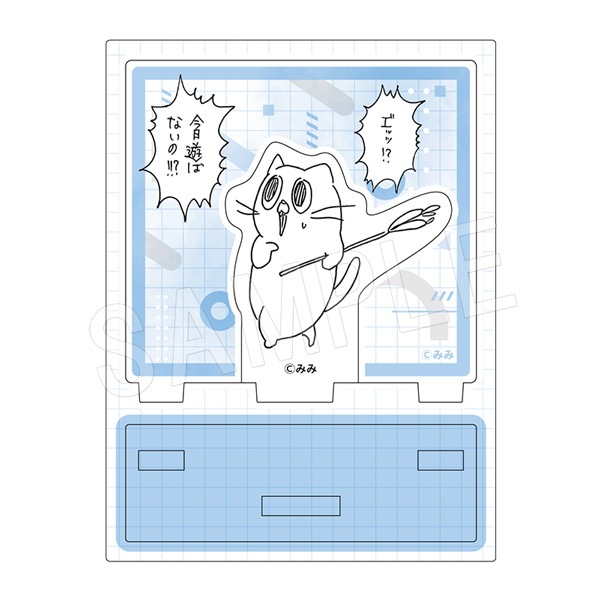 予約】うさぎのみみちゃん アクリルスタンド あお【C104】 | あ行
