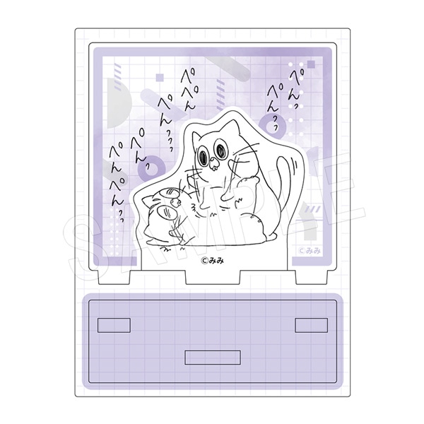 予約】うさぎのみみちゃん アクリルスタンド むらさき【C104】 | あ行