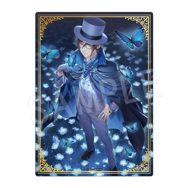 一般予約】文豪とアルケミスト 箔押しアクリルボード 花二ハ蝶(強化前