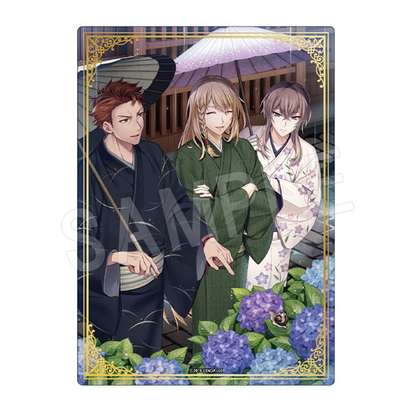 一般予約】文豪とアルケミスト 箔押しアクリルボード 青時雨ト蝸牛