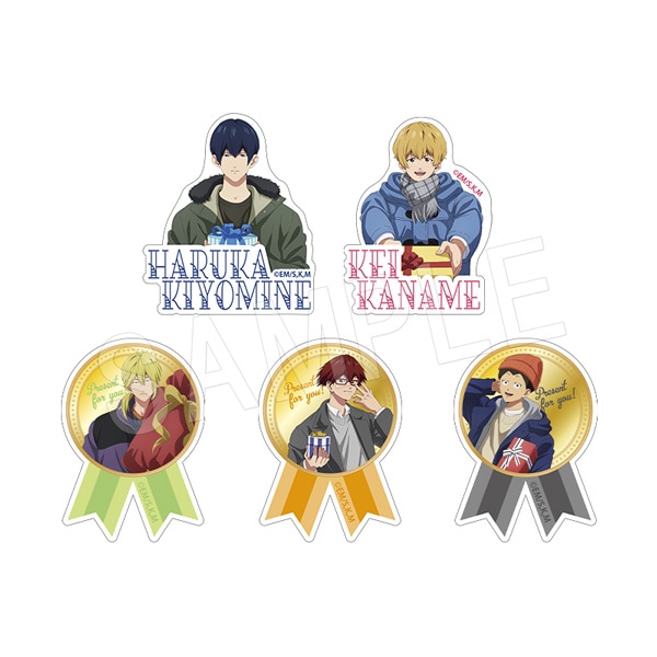 一般予約】忘却バッテリー ステッカーセット(5枚入り)A JF2025ver