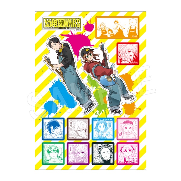 一般予約】幼稚園WARS ステッカーシート JF2025ver. | や行,幼稚園WARS