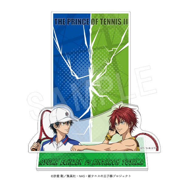 テニスの王子様 マルイ アクリルスタンド スナップショット 越前リョーマ セット 一般予約】新テニスの王子様 ポラショットコレクションスタンド