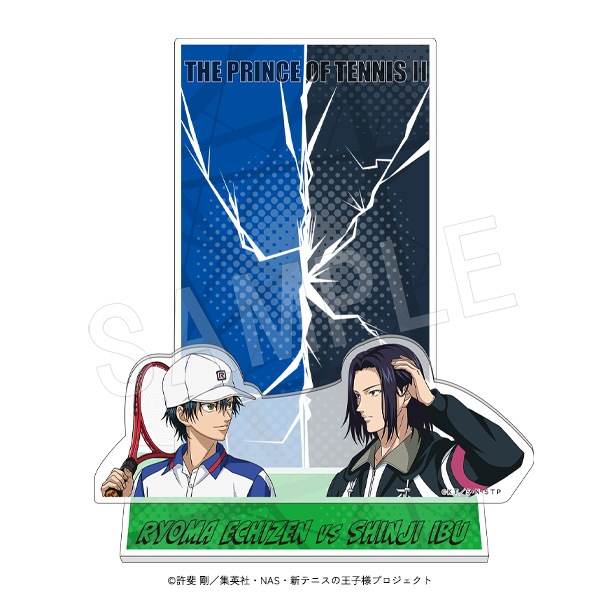 大量! テニスの王子様 越前リョーマ 伊武深司 アクリルスタンド 原画展など まとめて テニスの王子様 越前リョーマ 伊武深司 アクリルスタンド