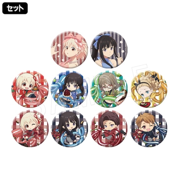 ヴィッセル神戸コラボ リコリス・リコイル 缶バッジ全種セット ヴィッセル神戸 ニュース/レポート : 【リコリス・リコイル