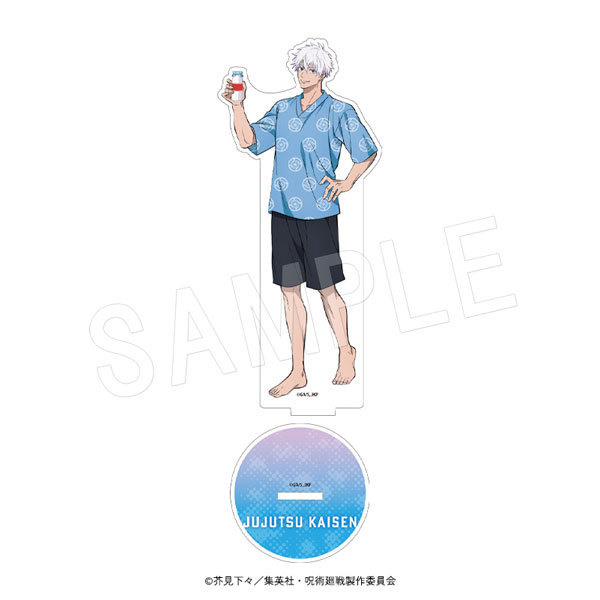 予約】呪術廻戦 アクリルフィギュアスタンド お風呂ver. 五条 悟