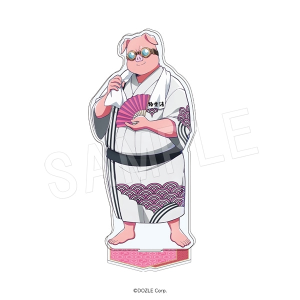 予約】ドズル社 BIGアクリルスタンド 湯上りver. おおはらMEN