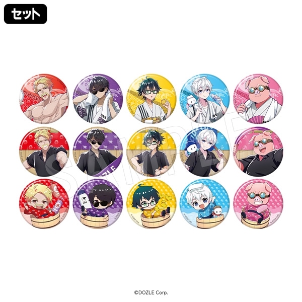 NJZ complexcon ダニエル　クリアファイル　缶バッジ　セット 二次予約分】アイドリッシュセブン 缶バッジセット 16 IDOL