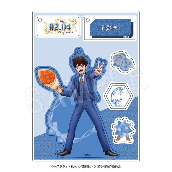 Dr.STONE クロム JF限定 Dr．STONE アクリルキャラスタンド クロム
