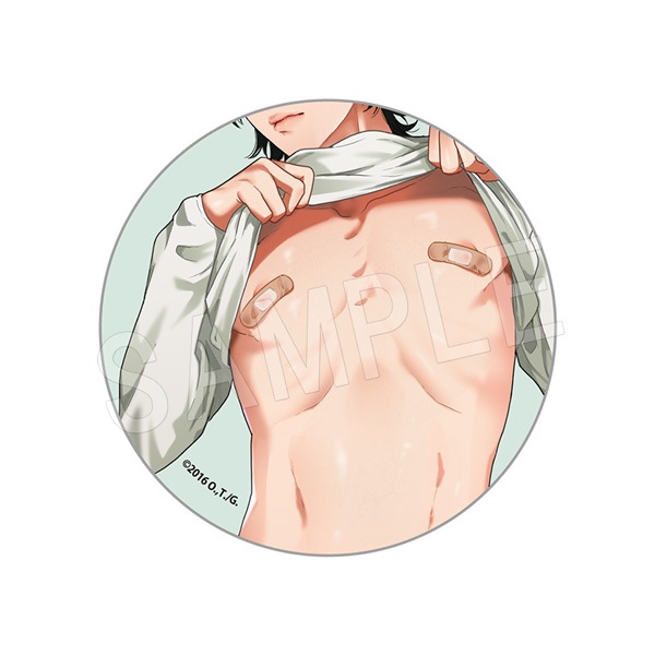 ヤリチン☆ビッチ部 2016 ハート缶バッジ 藤咲透 百合絢斗 百合 絢斗 ヤリチン☆ビッチ部 ヤリ部 缶バッジ カード 特典