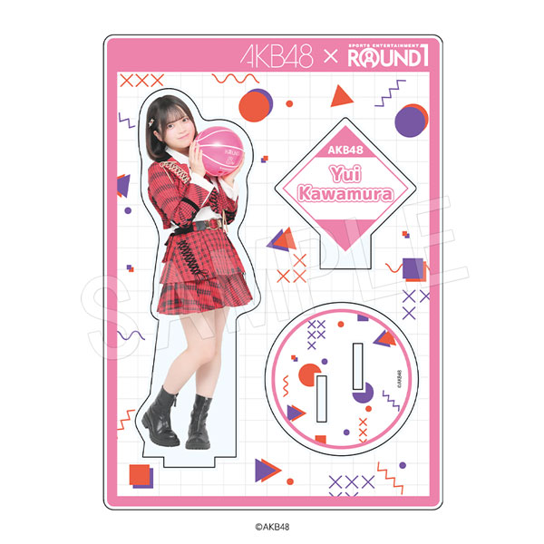 予約】AKB48 アクリルスタンド ROUND1ver. 川村 結衣 | あ行