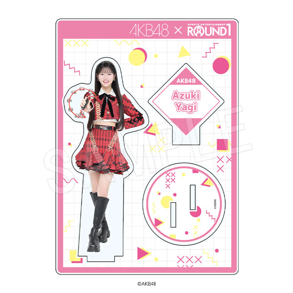 AKB48 八木愛月 Specialくじ アクリルスタンド 缶バッジ ステッカー AKB48 八木愛月 Specialくじ アクリルスタンド 缶バッジ ステッカー