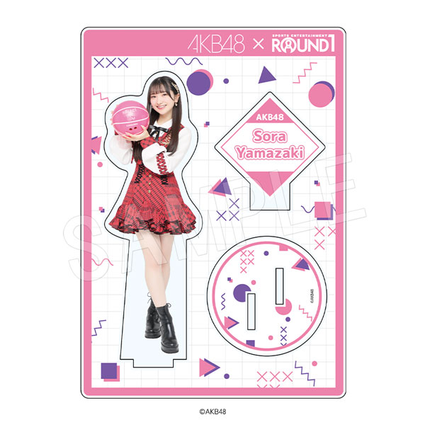 AKB48 アクリルスタンド ROUND1ver. 山﨑 空 | あ行,AKB48