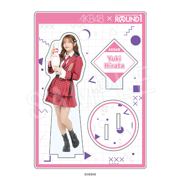 AKB48 平田侑希 初夢 スクラッチ 直筆 サイン アクリル カレンダー AKB48 アクリルスタンド ROUND1ver. 平田 侑希 | あ行,AKB48