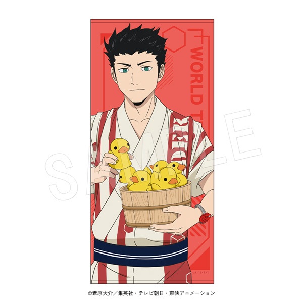 予約】ワールドトリガー バスタオル 生駒達人 | わ行,ワールドトリガー