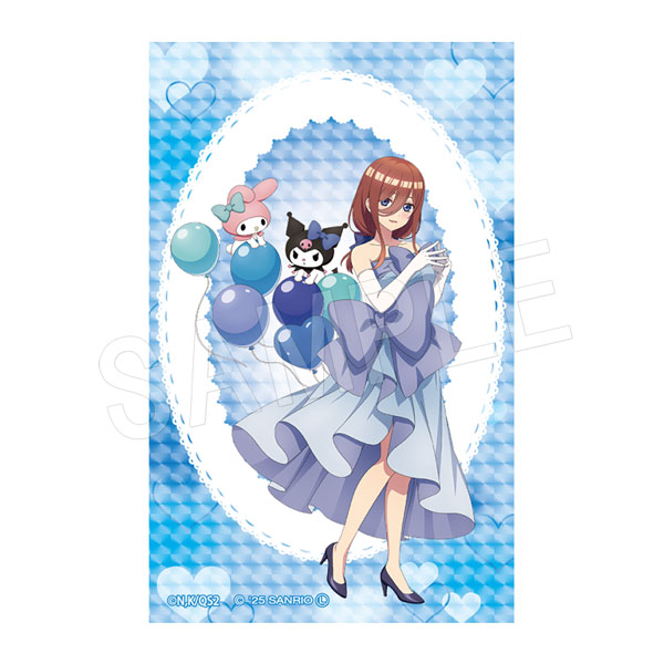 五等分の花嫁＊×マイメロディ＆クロミ きらきらステッカー バルーン