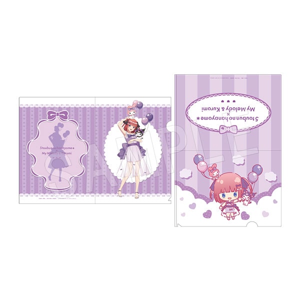 熱い販売 9月発送】五等分の花嫁＊×マイメロディ＆クロミ クリアファイル クリアファイル