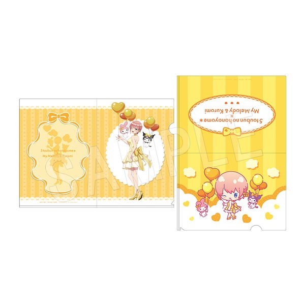 人気提案 9月発送】五等分の花嫁＊×マイメロディ＆クロミ クリアファイル クリアファイル