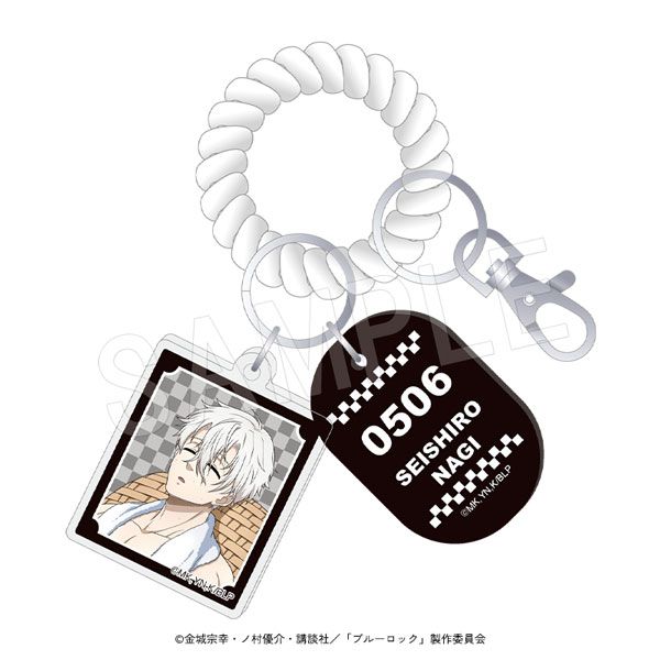 11月発送】ブルーロック ロッカーキー風キーホルダー お風呂ver. 凪 誠