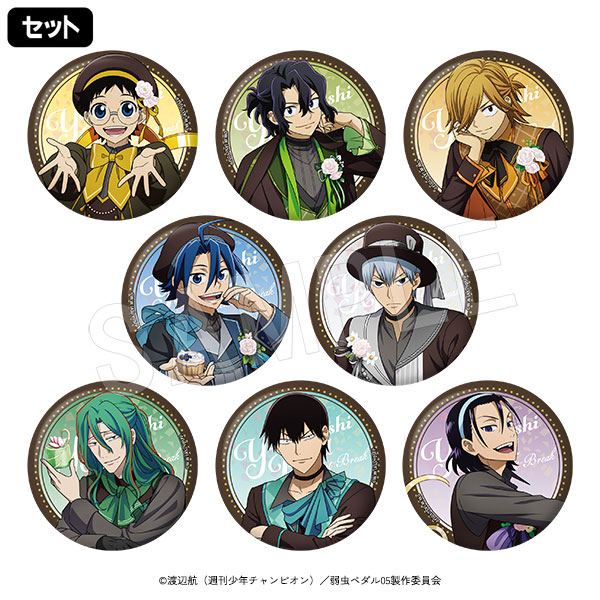 20点 真波山岳 弱虫ペダル 缶バッジ カフェスイーツ Anime Japan 11月発送】弱虫ペダル LIMIT BREAK トレーディングホロ缶バッジ