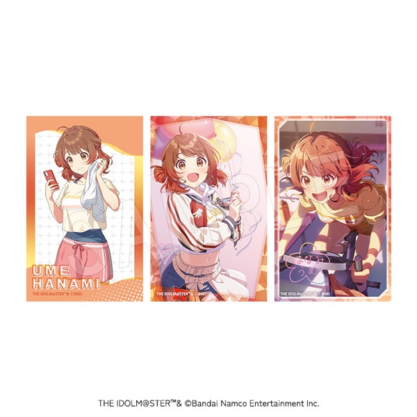 11月発送】学園アイドルマスター ハードブロマイド(3枚セット) 花海佑