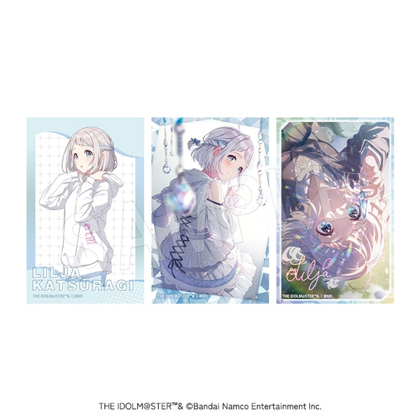 葛城リーリヤ 有村麻央 倉本千奈 SP 3枚 学園アイドルマスター 箔押しサイン 11月発送】学園アイドルマスター ハードブロマイド(3枚セット