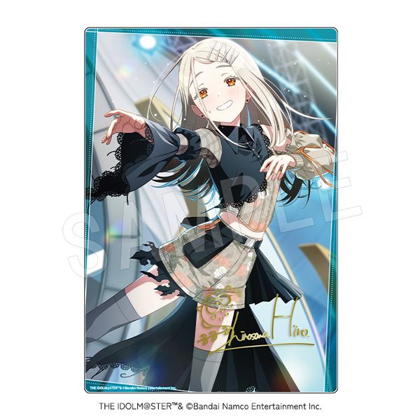 【非売品】学園アイドルマスター 篠澤広 A3 サイズ クリアポスター アニメイト | A3クリアポスター(篠澤 広 2nd Single