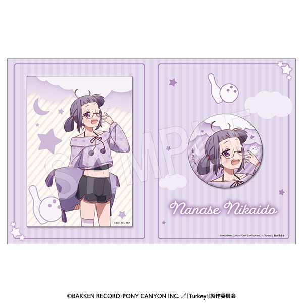 AnimeJapan2024 犬飼いろは 缶バッジ 50点セット 10月発送】Turkey! 缶バッジ&ブロマイドセット リラックス